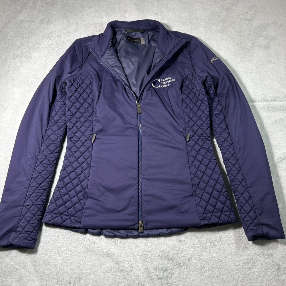 $300 Kjus Macuna Jacket Insulated Nano Puff Womens 36 Small Company Logo Outdoor